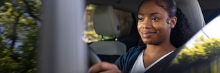 Girl driving