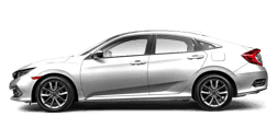 Silver certified used sedan