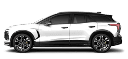 Silver certified used electric SUV